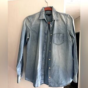 J Crew Jean button down shirt, size XS